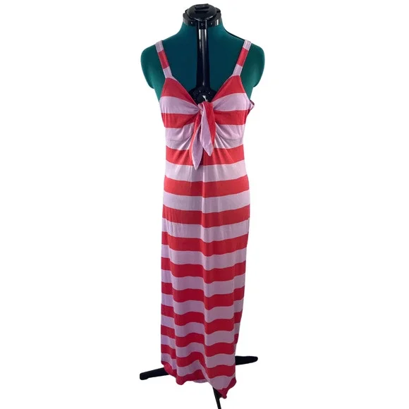 chinese dress ladies Striped Maxi Dress Standard / Black main image 0